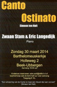 Affiche Canto Ostinato concert 30 maart 2014 001 a (Medium)