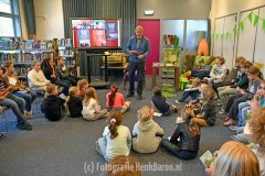 Kinderboekenschrijver Jacques Vriens op de Laurentiisschool