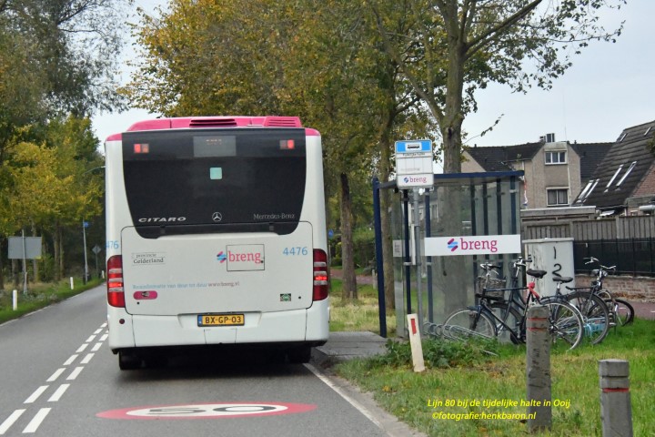 Lijnbus 80 keert terug in dorp Ooij HenkBaron.nl